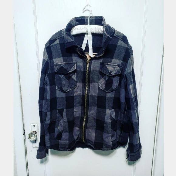 Arizona Jean Co Plaid Men's Jacket - Picture 1 of 5
